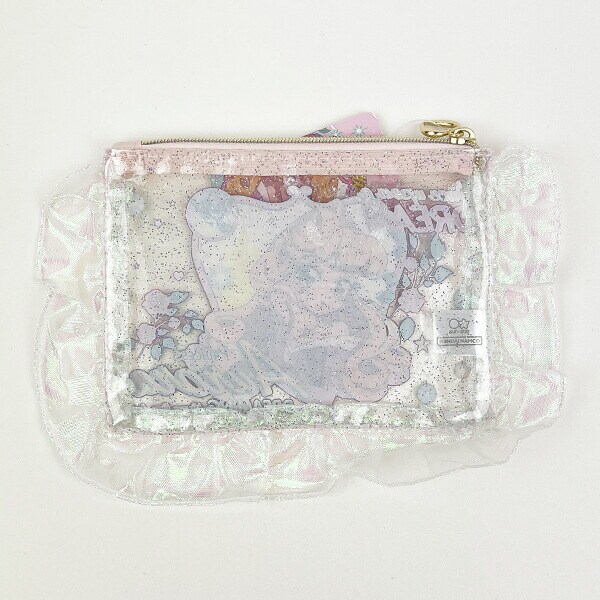 ディズニープリンセス オーロラ バレエコア フリル付クリアポーチ Disney