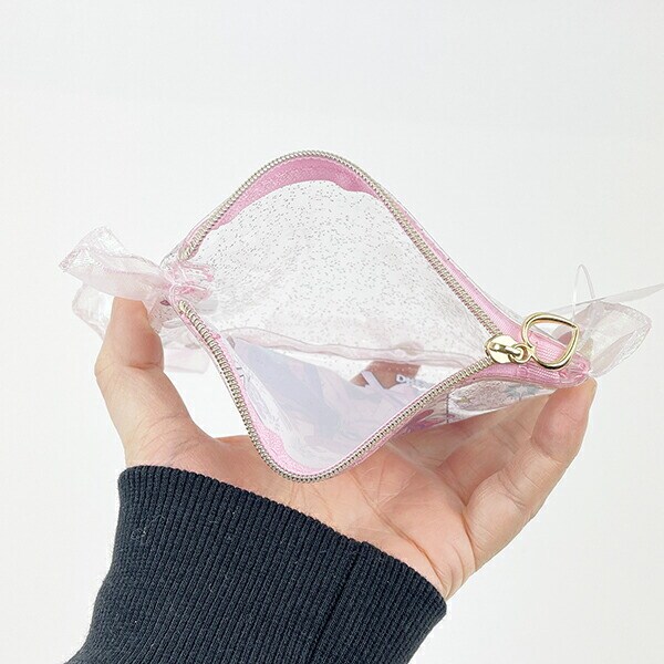 ディズニープリンセス オーロラ バレエコア フリル付クリアポーチ Disney