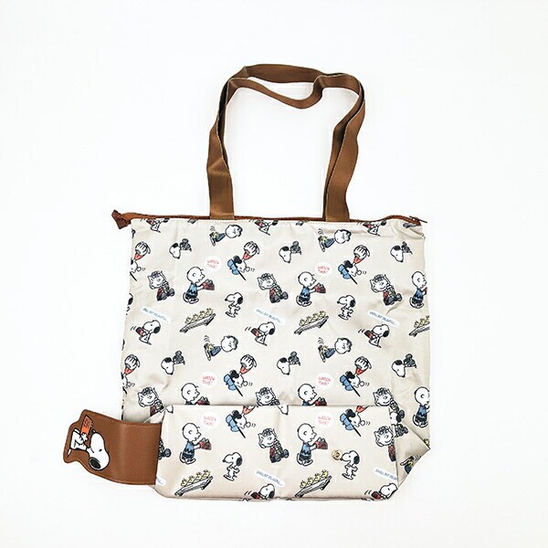 スヌーピー フレンズ 3ルームマチ付きエコバッグ マイバッグ SNOOPY