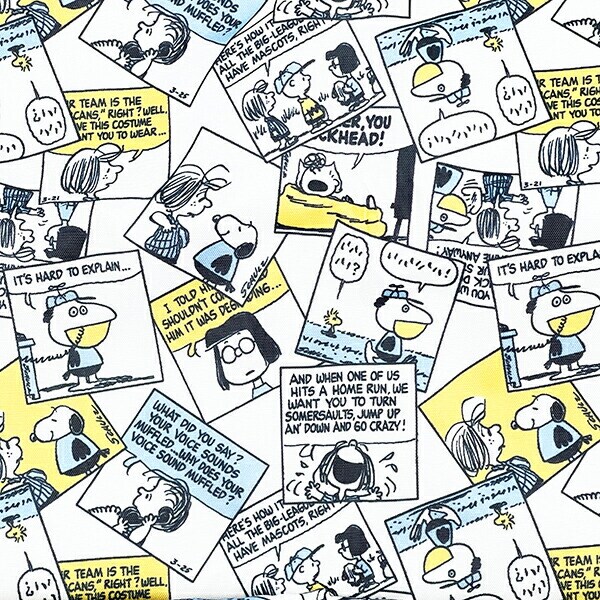 スヌーピー コミック 3ルームマチ付きエコバッグ マイバッグ SNOOPY