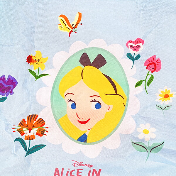 ディズニー ふしぎの国のアリス 2ルームコンパクトエコバッグ マイバッグ Disney