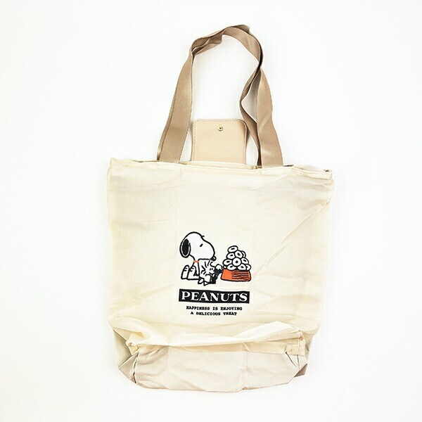 スヌーピー ウッドストック 2ルームコンパクトエコバッグ マイバッグ SNOOPY