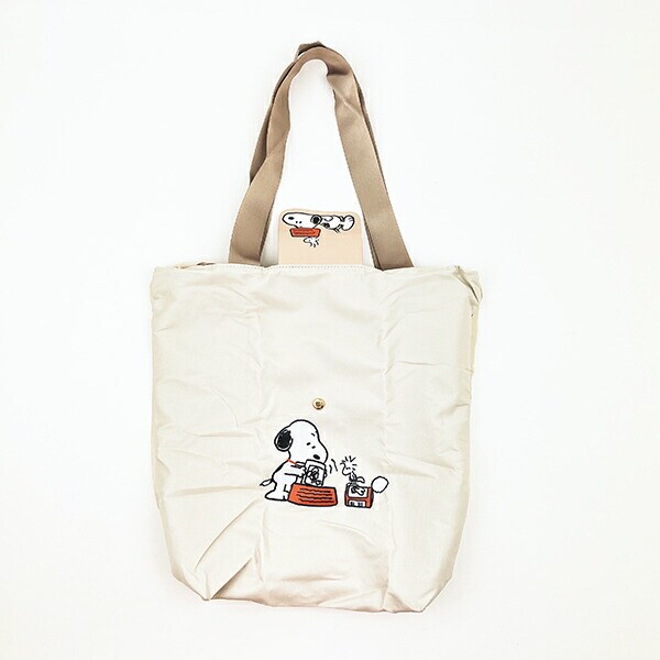 スヌーピー ウッドストック 2ルームコンパクトエコバッグ マイバッグ SNOOPY