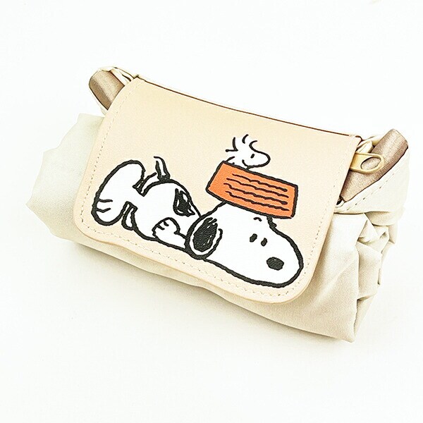 スヌーピー ウッドストック 2ルームコンパクトエコバッグ マイバッグ SNOOPY