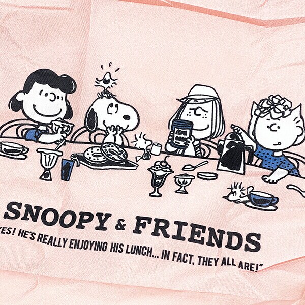 スヌーピー ガールズ 2ルームコンパクトエコバッグ マイバッグ SNOOPY