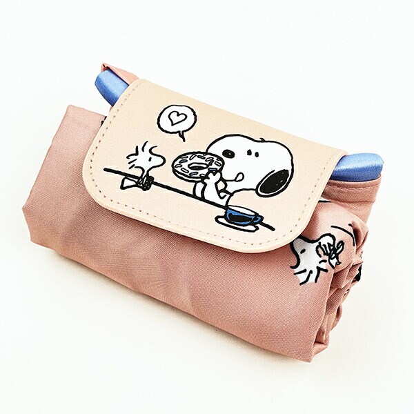 スヌーピー ガールズ 2ルームコンパクトエコバッグ マイバッグ SNOOPY