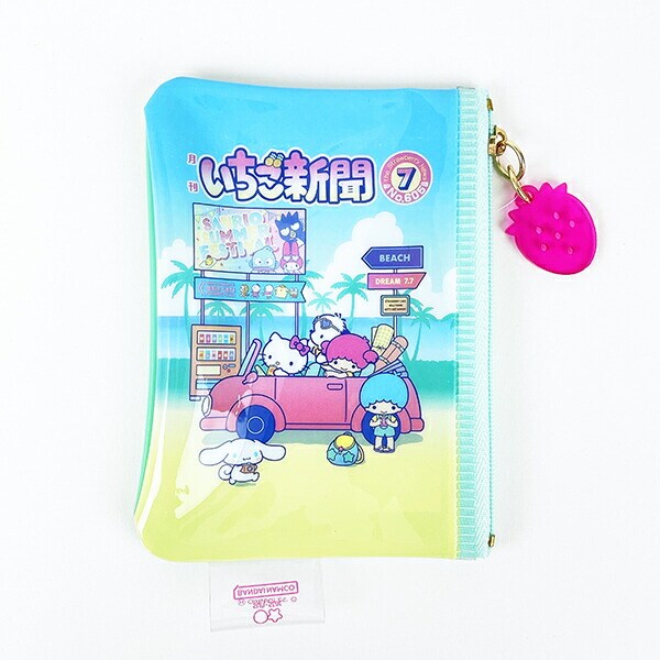 サンリオ いちご新聞50th ミニポーチ(2010) Sanrio