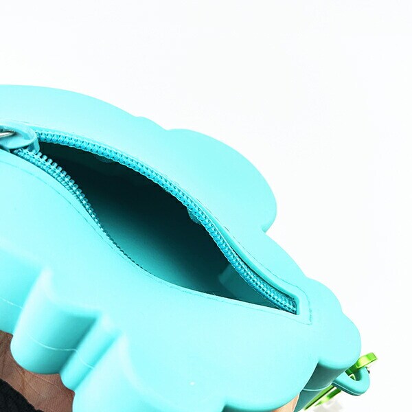 サンリオ ハンギョドン＆さゆり はあとぎゅっ カラビナ付シリコンポーチ Sanrio