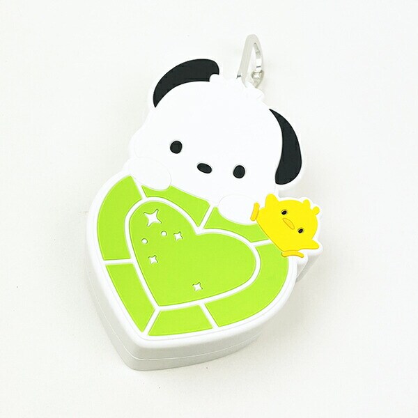 サンリオ ポチャッコ＆ピヨ はあとぎゅっ カラビナ付シリコンポーチ Sanrio