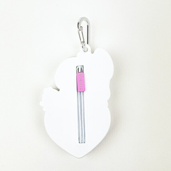 サンリオ ポチャッコ＆ピヨ はあとぎゅっ カラビナ付シリコンポーチ Sanrio