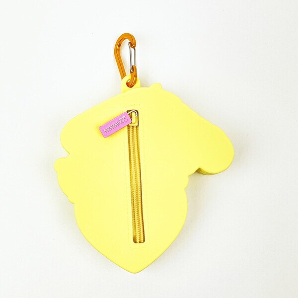 サンリオ ポムポムプリン＆マフィン はあとぎゅっ カラビナ付シリコンポーチ Sanrio