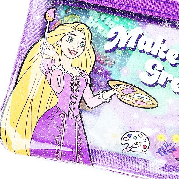 ディズニー プリンセス ラプンツェル ラメミニポーチ