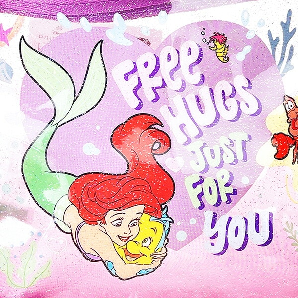 ディズニー プリンセス アリエル ラメクリアポーチ