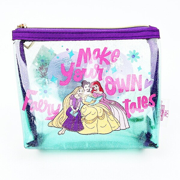 ディズニー プリンセス 集合 ラメクリアポーチ