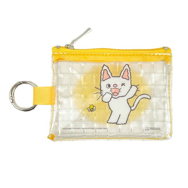 ノンタン クリアミニポーチ イエロー