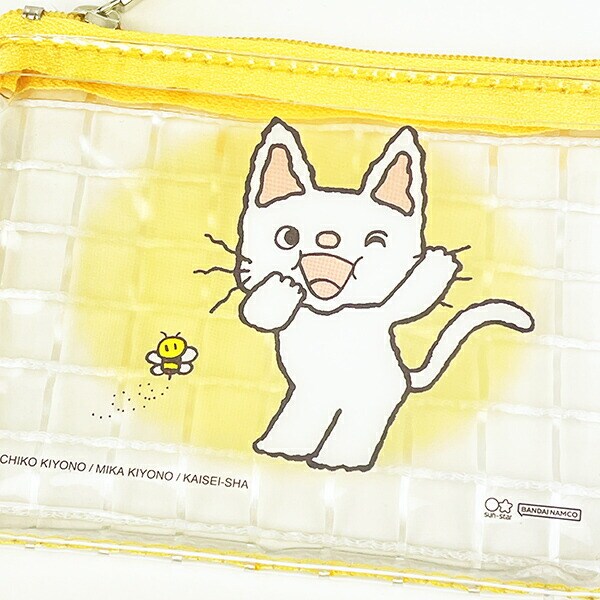 ノンタン クリアミニポーチ イエロー