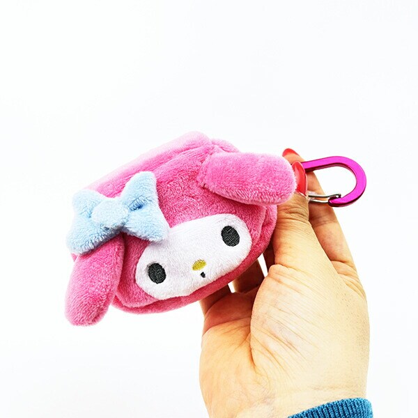 サンリオ マイメロディ カラビナ付ふわミニポーチ キーホルダー Sanrio