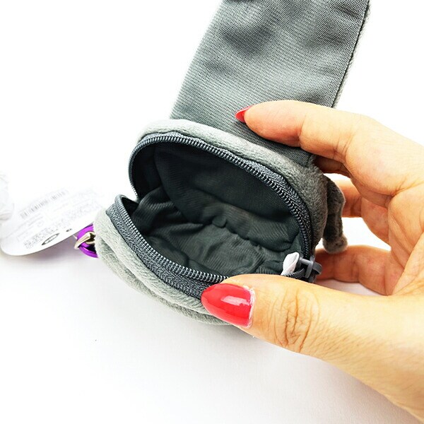 サンリオ クロミ カラビナ付ふわミニポーチ キーホルダー Sanrio