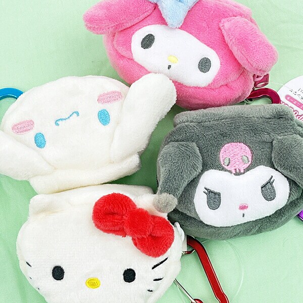 サンリオ クロミ カラビナ付ふわミニポーチ キーホルダー Sanrio