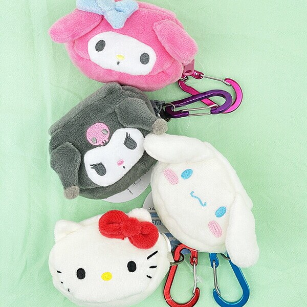 サンリオ クロミ カラビナ付ふわミニポーチ キーホルダー Sanrio
