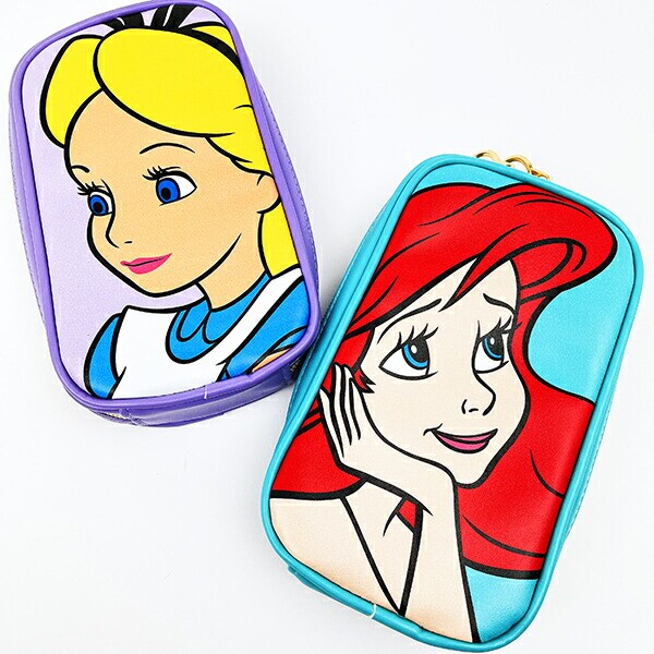 ディズニー リトルマーメイド アリエル 相関図 ポーチ ブルー Disney