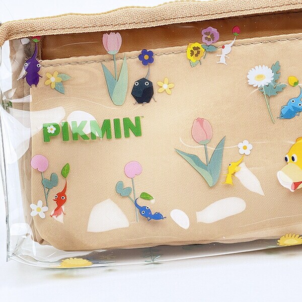 ピクミン クリアポーチ mitte ベージュ