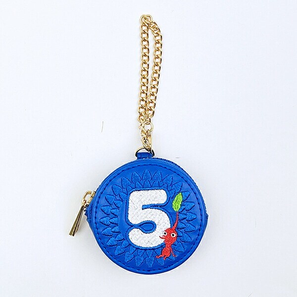 ピクミン チャームミニポーチ 青ペレット