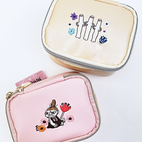 ムーミン ニョロニョロ ボックスミニポーチ MOOMIN