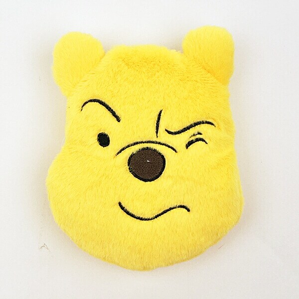 ディズニー クマのプーさん しかめ顔 ダイカットポーチ Disney