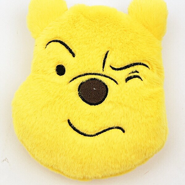 ディズニー クマのプーさん しかめ顔 ダイカットポーチ Disney