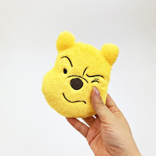 ディズニー クマのプーさん しかめ顔 ダイカットポーチ Disney
