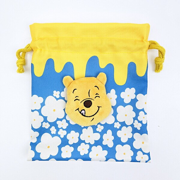 ディズニー くまのプーさん ぬいぐるみ巾着 ペロリ Disney