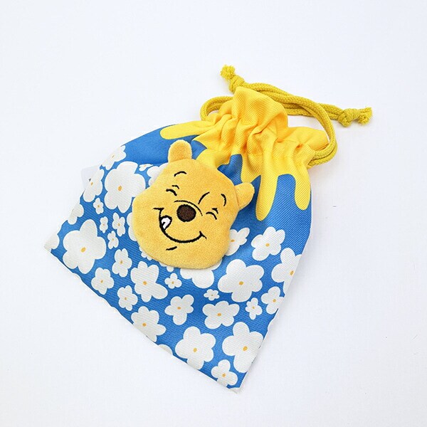 ディズニー くまのプーさん ぬいぐるみ巾着 ペロリ Disney