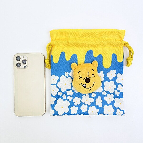 ディズニー くまのプーさん ぬいぐるみ巾着 ペロリ Disney