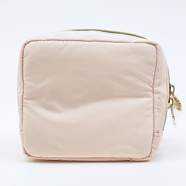 コジコジ スクエアサガラ刺繍ポーチ ピンク