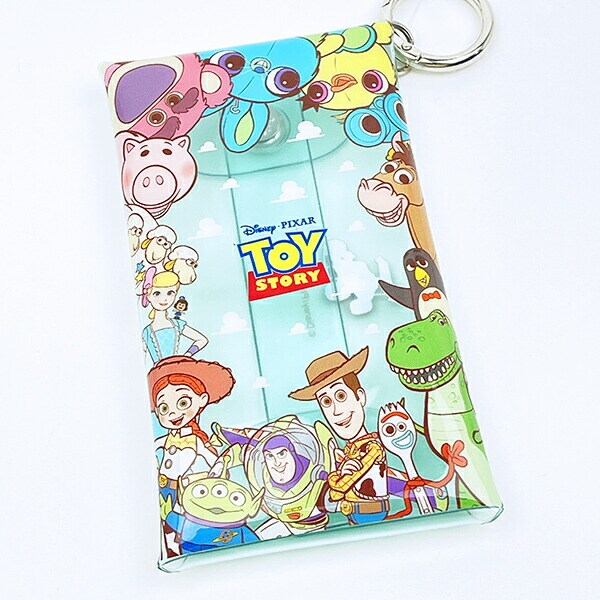ディズニー トイストーリー 30th クリアミニポーチ 集合 Disney