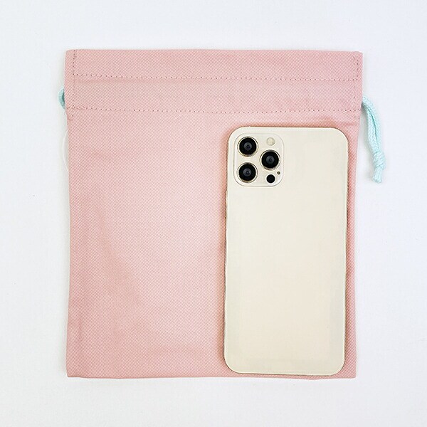 スヌーピー サガラ刺しゅう巾着 パステル SNOOPY