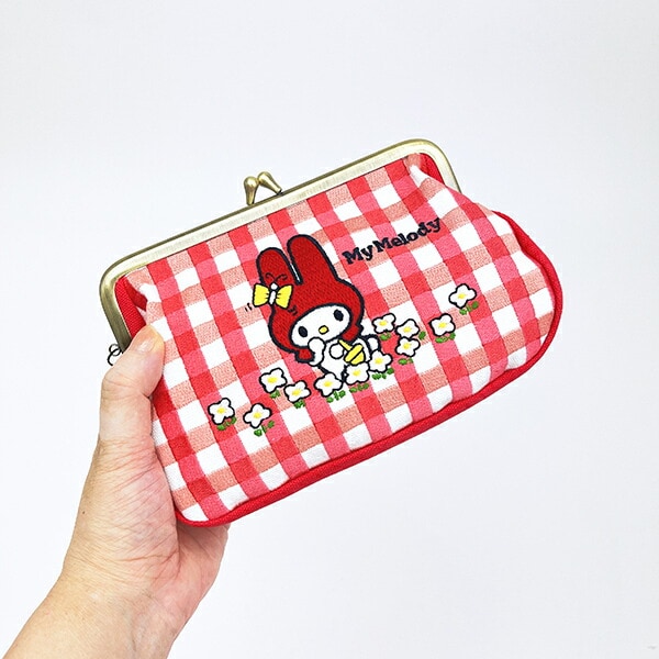 サンリオ マイメロディ がま口 畳刺繍ペンポーチ Sanrio