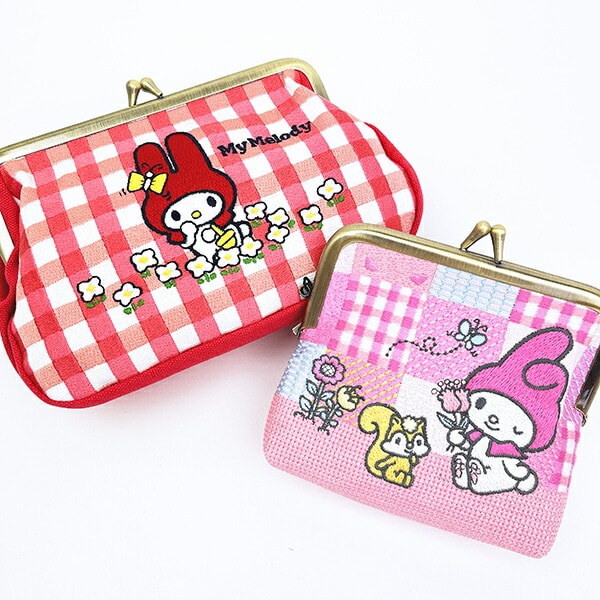サンリオ マイメロディ がま口 畳刺繍ペンポーチ Sanrio