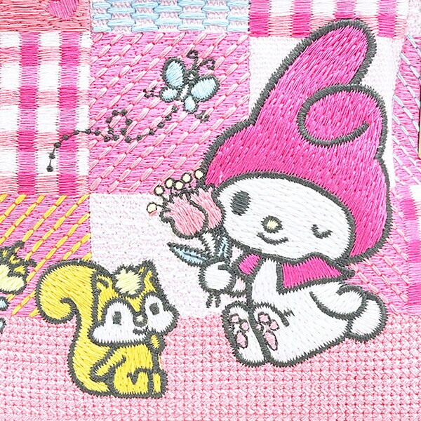 サンリオ マイメロディ がま口 畳刺繍ミニポーチ Sanrio