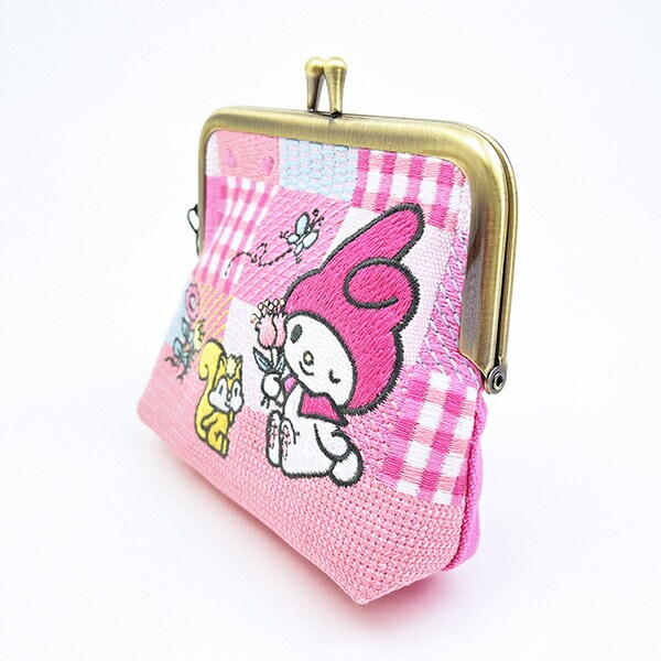 サンリオ マイメロディ がま口 畳刺繍ミニポーチ Sanrio