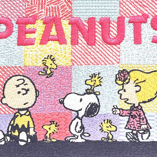 スヌーピー 畳刺繍ペンポーチ がま口 フレンズ SNOOPY