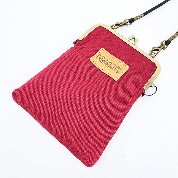 スヌーピー 畳刺繍ペンポーチ がま口 ピアノ SNOOPY