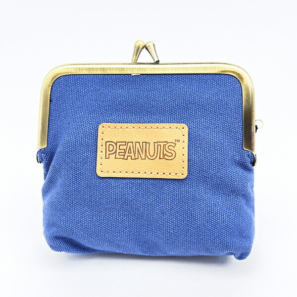スヌーピー 畳刺繍ミニポーチ がま口 ハート SNOOPY