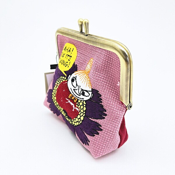 ムーミン リトルミイ 畳刺繍ミニポーチ がま口 MOOMIN