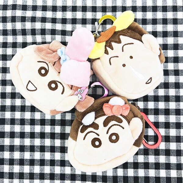 サンリオ マイメロディ × クレヨンしんちゃん ネネちゃん カラビナ付きふわミニポーチ sanrio