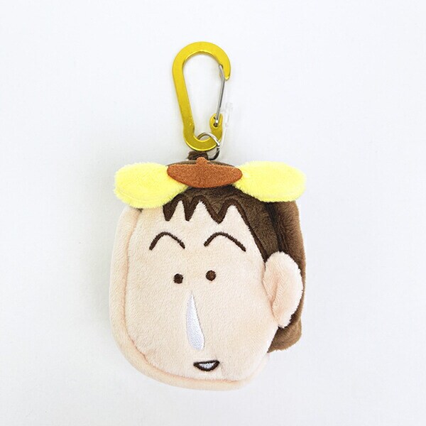 サンリオ ポムポムプリン × クレヨンしんちゃん ボーちゃん カラビナ付きふわミニポーチ sanrio