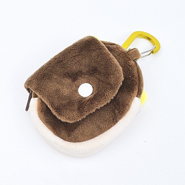 サンリオ ポムポムプリン × クレヨンしんちゃん ボーちゃん カラビナ付きふわミニポーチ sanrio