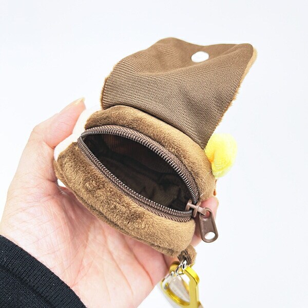 サンリオ ポムポムプリン × クレヨンしんちゃん ボーちゃん カラビナ付きふわミニポーチ sanrio