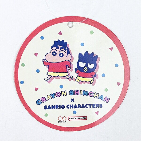 サンリオ バッドばつ丸 × クレヨンしんちゃん ぬいぐるみ巾着 sanrio